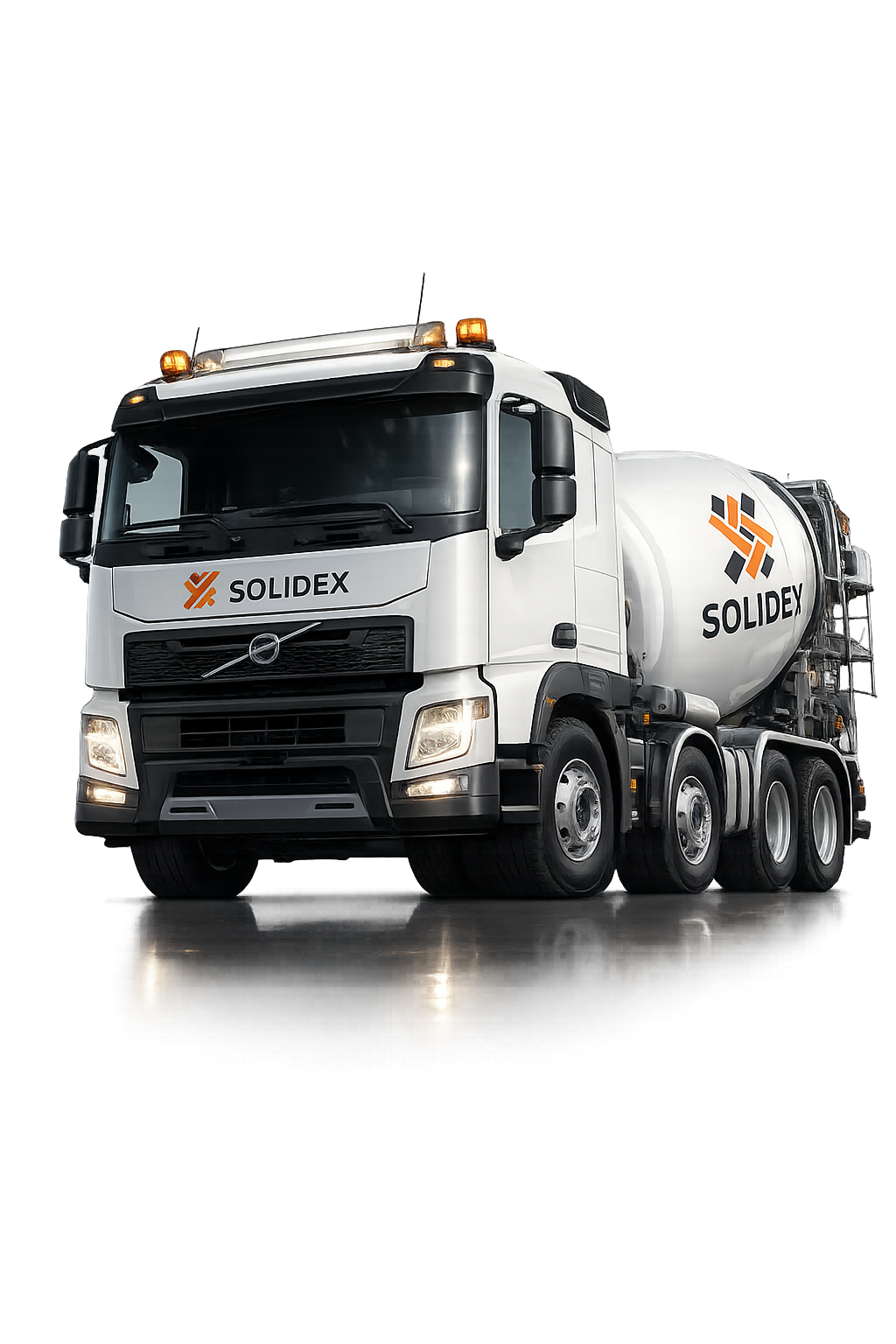 SOLIDEX ready-mix concrete truck
