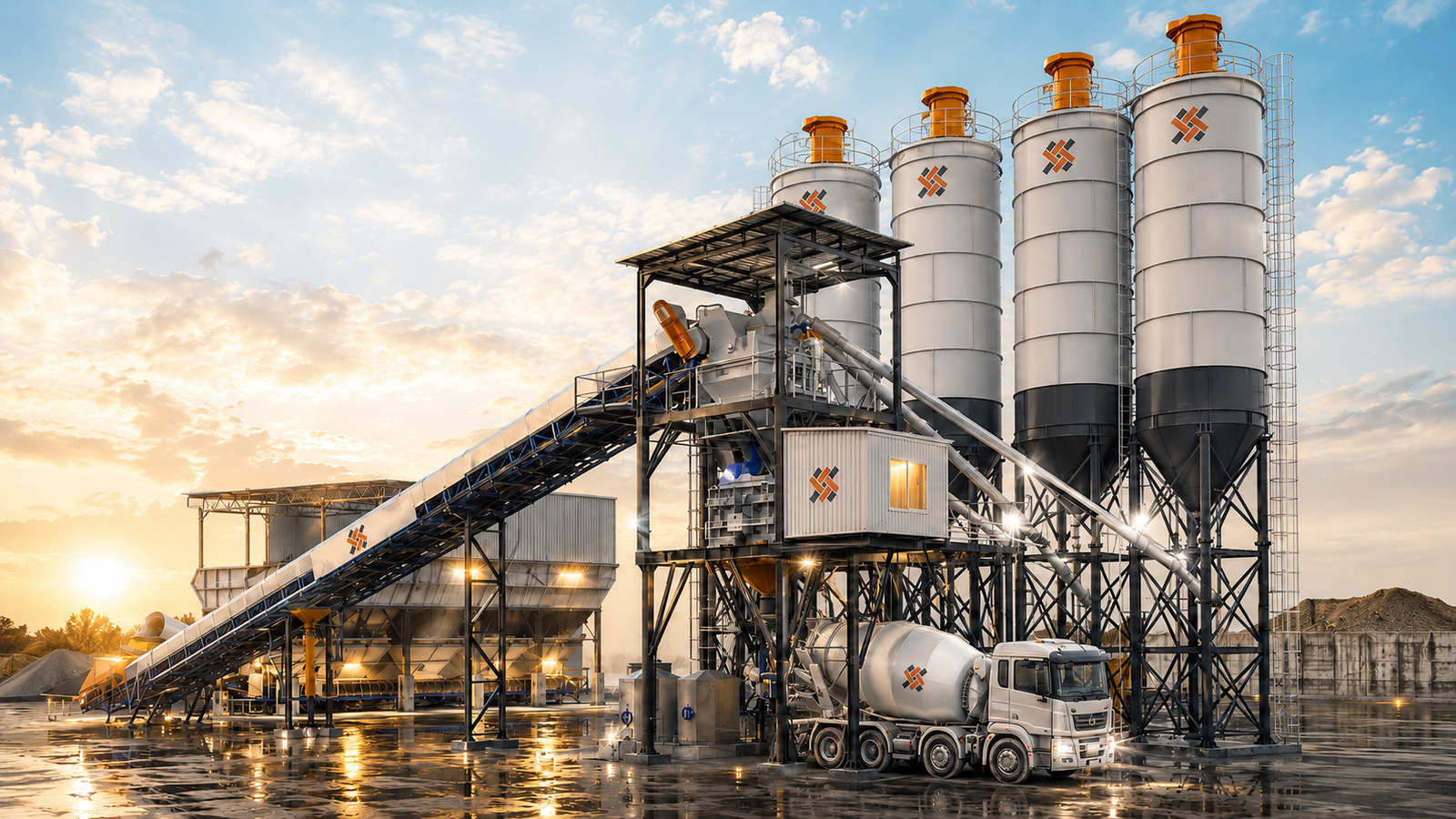 SOLIDEX ready-mix concrete production facility